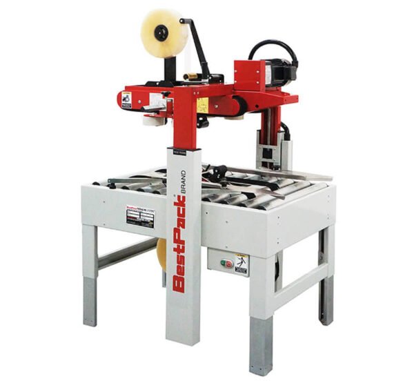 Bestpack Yarı Otomatik Koli Bantlama Makinesi BP-MTD-22-2 Profesyonel Alt Üst Kayışlı
