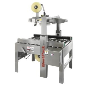 Bestpack Inox Yarı Otomatik Koli Bantlama Makinesi BP-MSD-22-2S Yan Kayışlı | Profesyonel