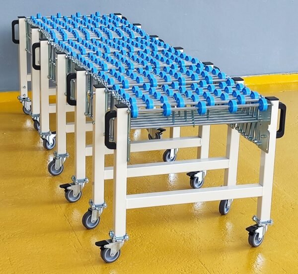 Plastik Makaralı Akordiyon Konveyör - Flexible Conveyor MTA-01 - Görsel 3